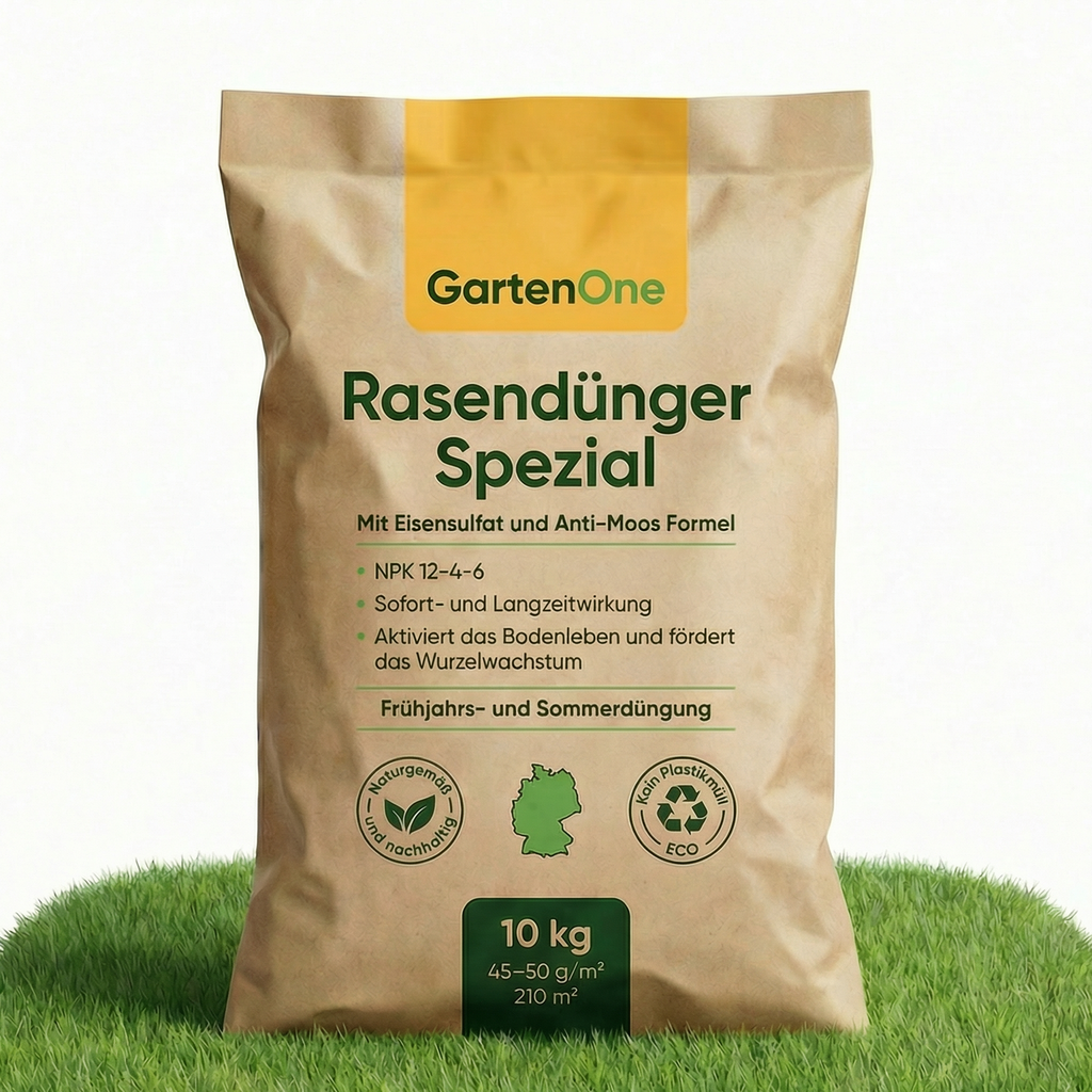 Organisch-mineralischer Rasendünger Spezial mit Eisensulfat